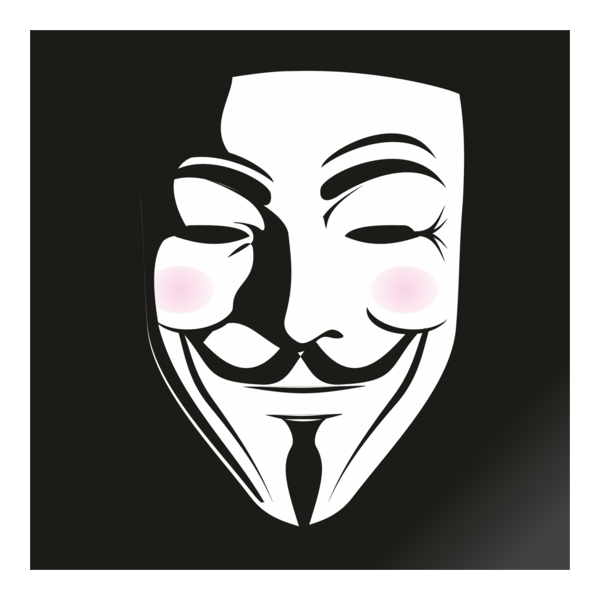 FAWKE`S MASK V Logo PNG Vector