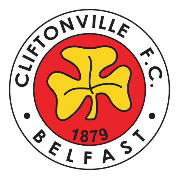 FC Cliftonville Belfast (old) Logo PNG Vector