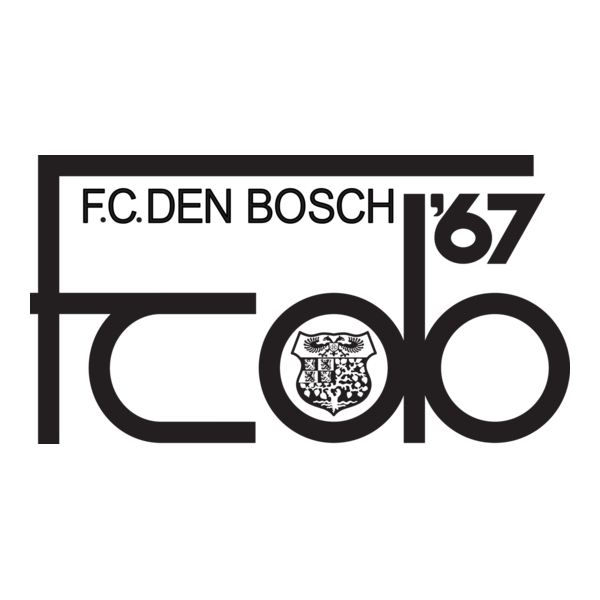 FC Den Bosch Hertogenbosch 70's Logo PNG Vector