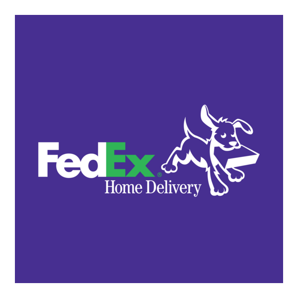 FedEx Home Delivery Logo PNG Vector