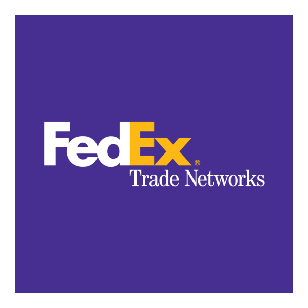 FedEx Trade Networks Logo PNG Vector