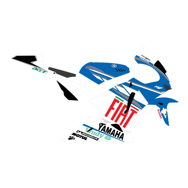 Fiat Yamaha M1 2007 Logo PNG Vector