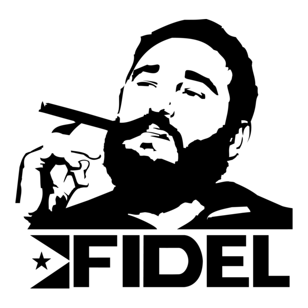 Fidel Castro Logo PNG Vector