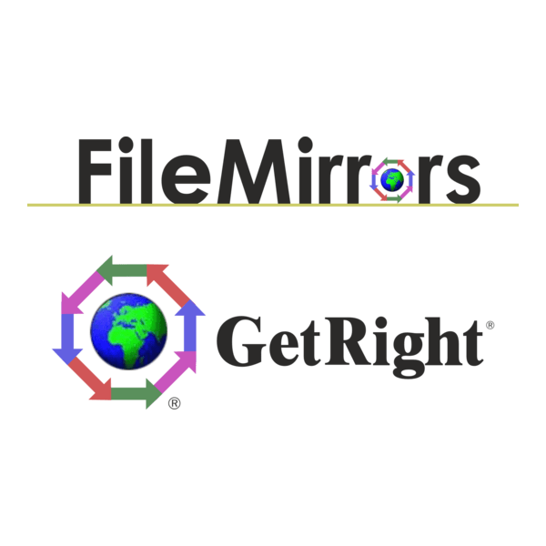 FileMirrors / GetRight Logo PNG Vector