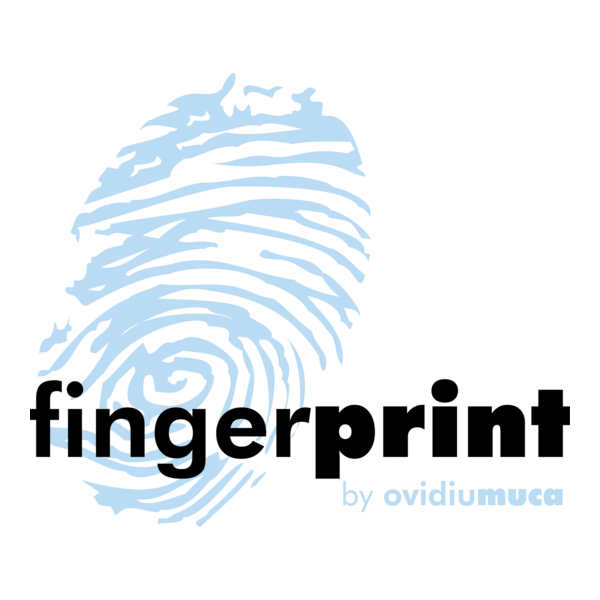 FingerPrint Logo PNG Vector