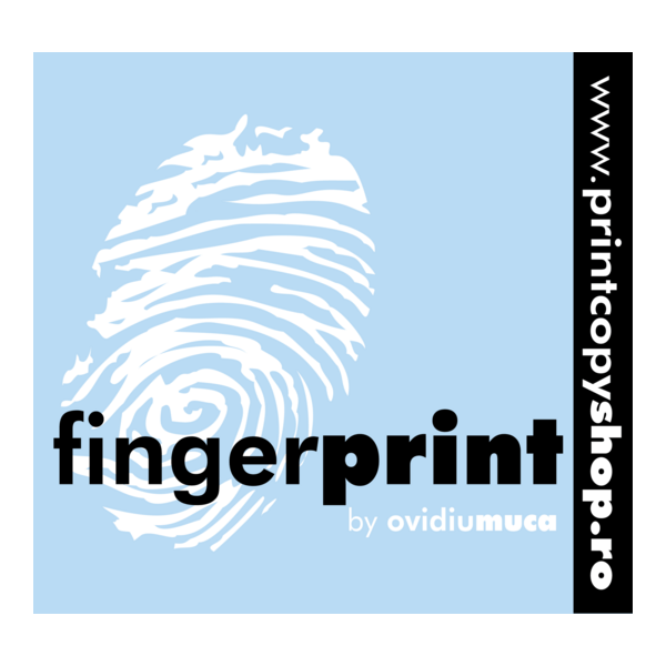 FingerPrint web Logo PNG Vector