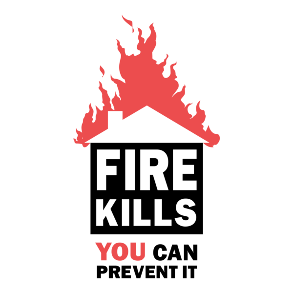 Fire Kills Logo PNG Vector