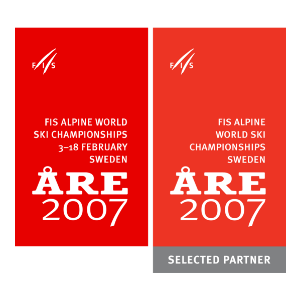 FIS Alpine World Ski Championships Åre 2007 Logo PNG Vector