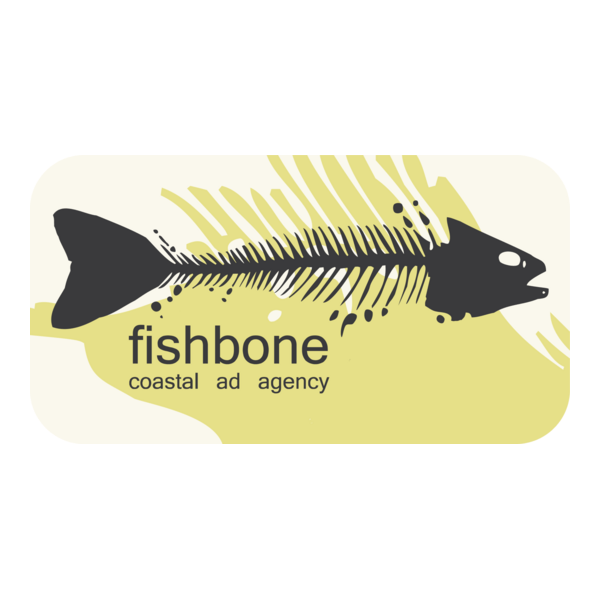 Fishbone Coastal Ad Agency Logo PNG Vector