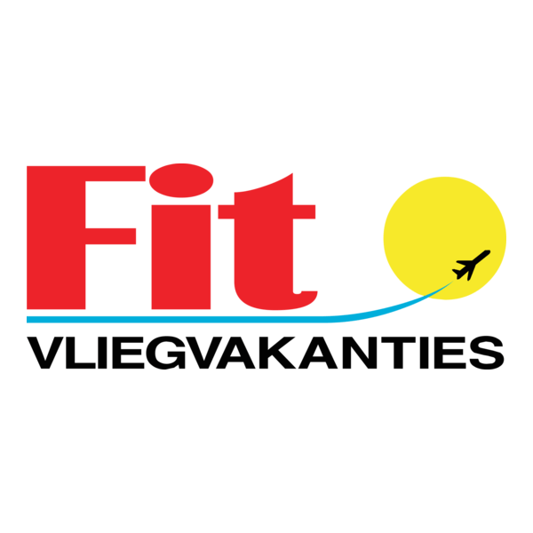Fit Vliegvakanties Logo PNG Vector