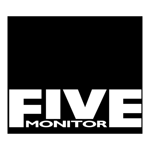 Five Monitor Logo PNG Vector