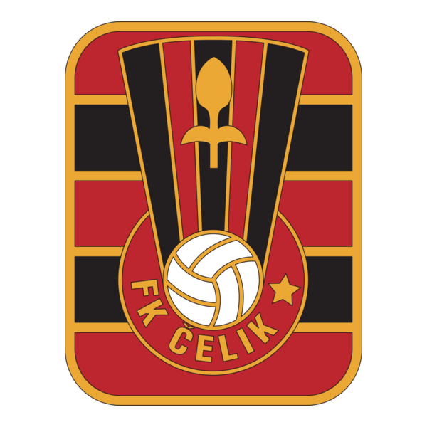 FK Celik Zenica 70's - 80's Logo PNG Vector