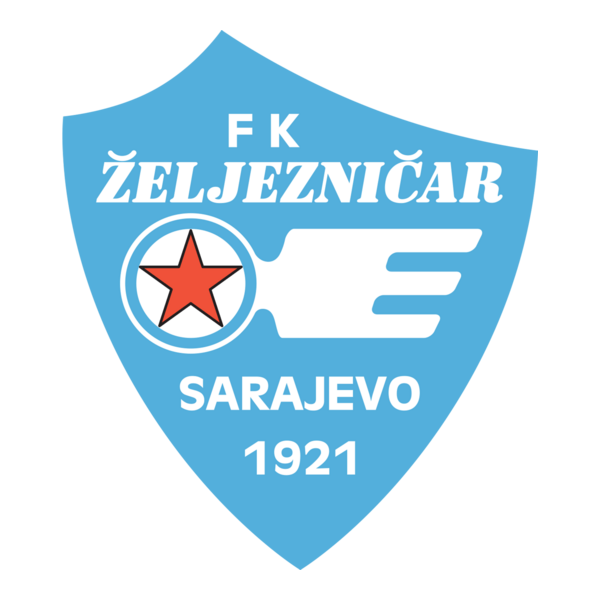 FK Zeljeznicar Sarajevo 80's Logo PNG Vector