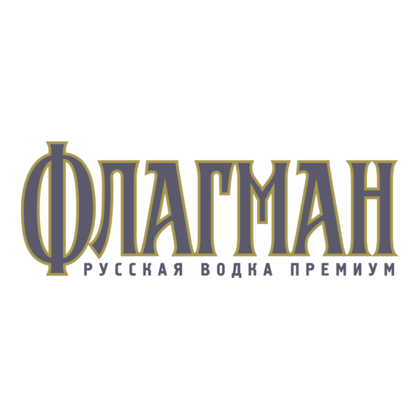 Flagman Vodka Logo PNG Vector