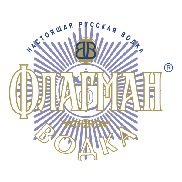 Flagman Vodka Logo PNG Vector