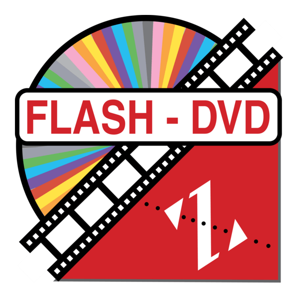 Flash-DVD Logo PNG Vector