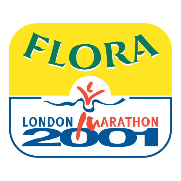 Flora London Marathon Logo PNG Vector