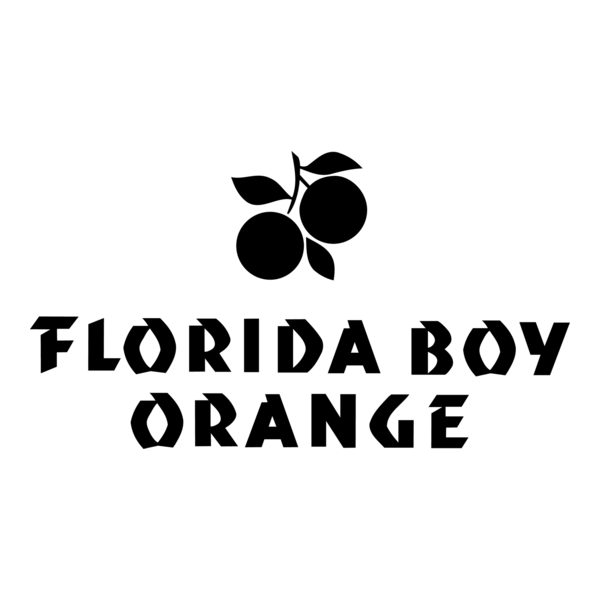 Florida Boy Orange Logo PNG Vector