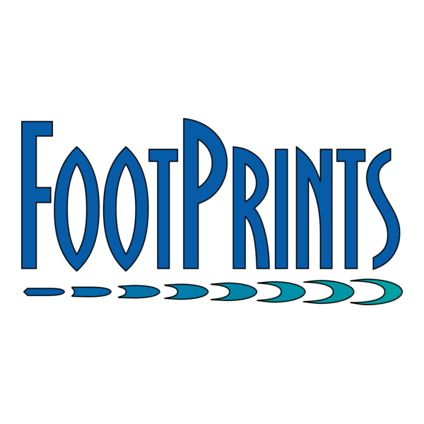 FootPrints Logo PNG Vector
