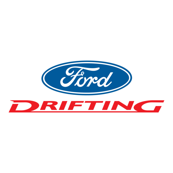 Ford Drifting Logo PNG Vector