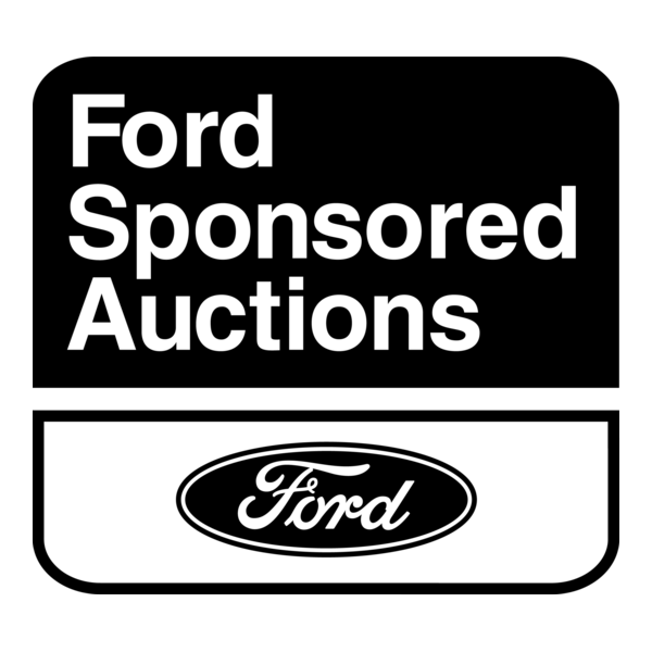 Ford Sponsored Auctions Logo PNG Vector