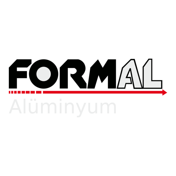 Formal Alüminyum Logo PNG Vector