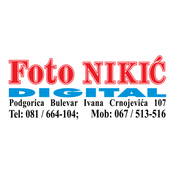 Foto Nikic Digital Logo PNG Vector