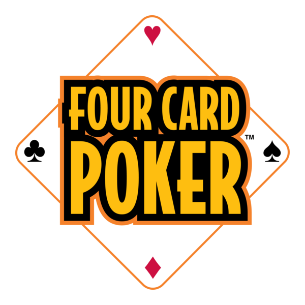 Four Card Poker Logo PNG Vector