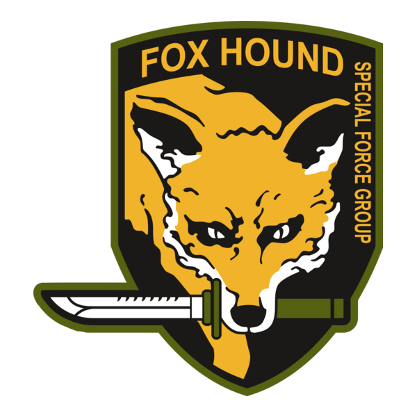 Fox Hound Logo PNG Vector