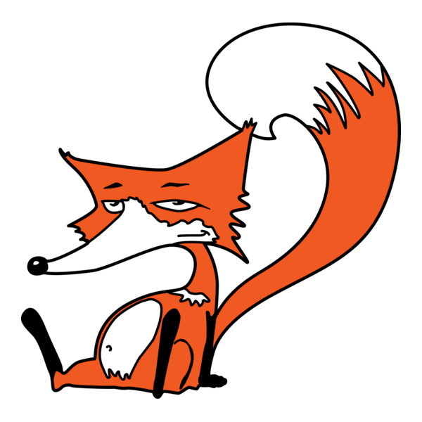 Fox Logo PNG Vector