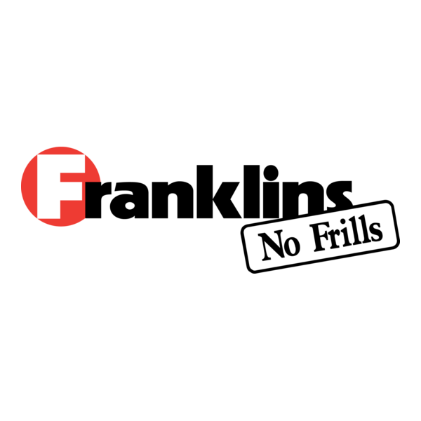 Franklins No Frills Logo PNG Vector