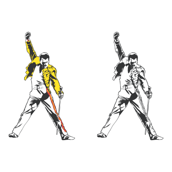 Freddie Mercury tribute Logo PNG Vector