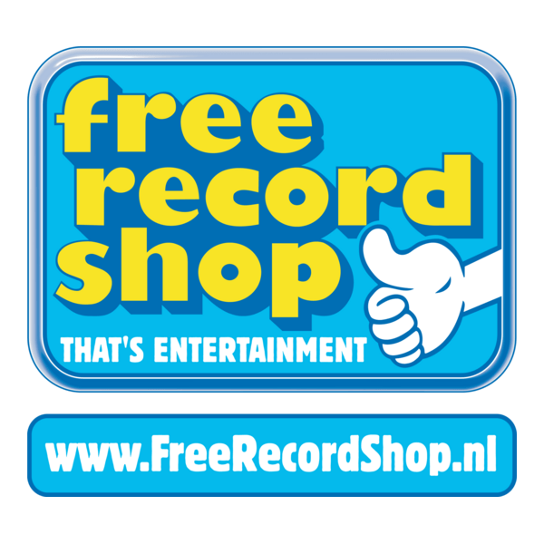 Free Record Shop Logo PNG Vector