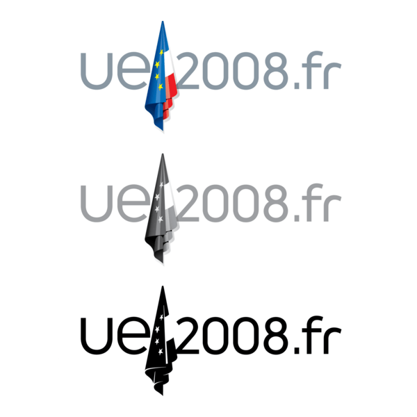 French EU Council Presidency 2008 Logo PNG Vector