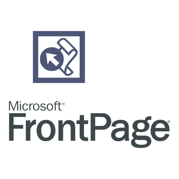 FrontPage Logo PNG Vector