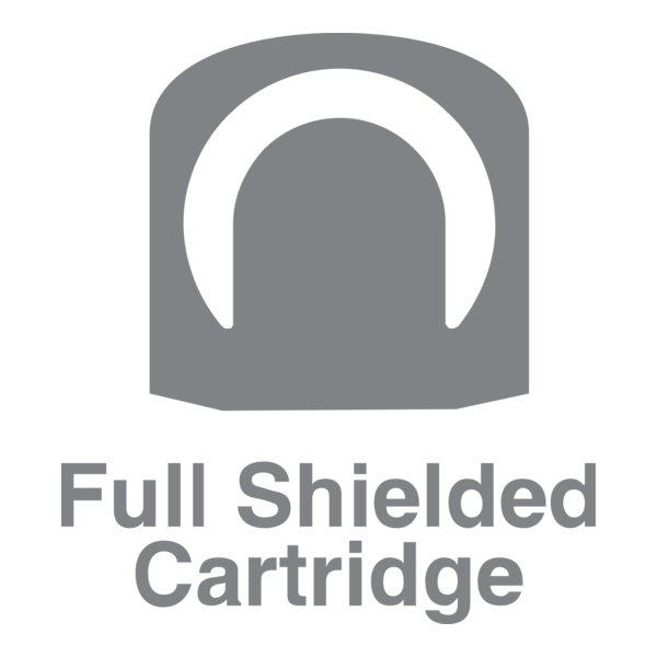 Full Shielded Cartridge Logo PNG Vector