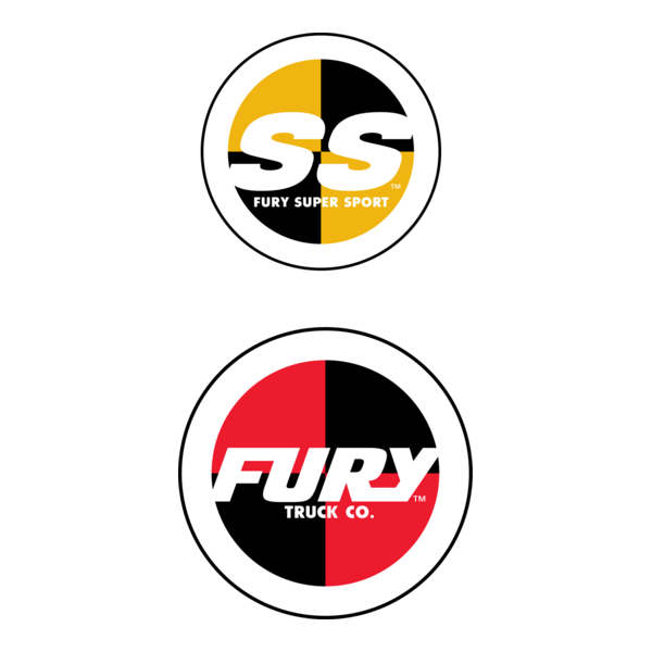 Fury Skateboard Trucks Logo PNG Vector