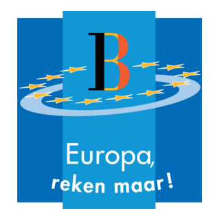 Europa reken maar! Logo PNG Vector