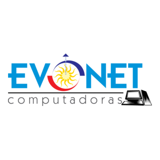 Evonet, computadoras Logo PNG Vector