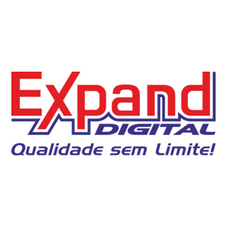 Expand Digital Logo PNG Vector