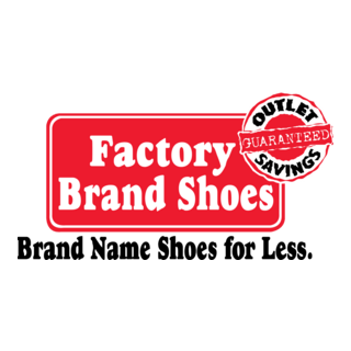 Factory Brand Shoes Logo PNG Vector
