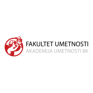 Fakultet umetnosti Akademija umetnosti BK Logo PNG Vector