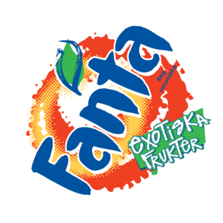 Fanta Exotiska Frukter Logo PNG Vector