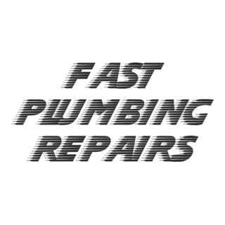 Fast Plumbing Logo PNG Vector
