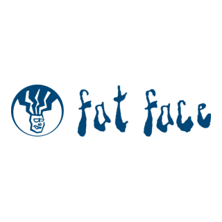 Fat Face Logo PNG Vector