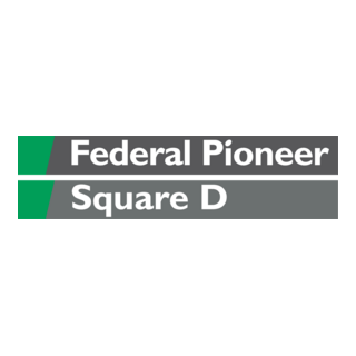 Federal Pioneer Square D Logo PNG Vector