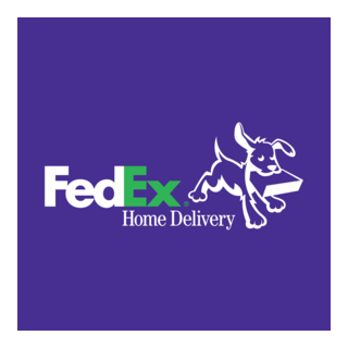 FedEx Home Delivery Logo PNG Vector