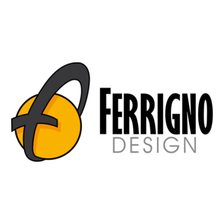 Ferrigno Design Txt Old Style Logo PNG Vector