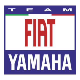 Fiat Yamaha Team Logo PNG Vector