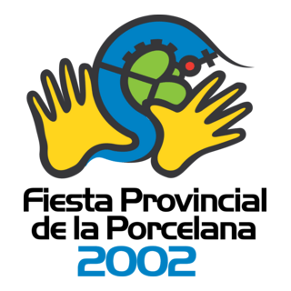 Fiesta de la Porcelana Logo PNG Vector